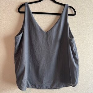 LOFT Gray Tank Top